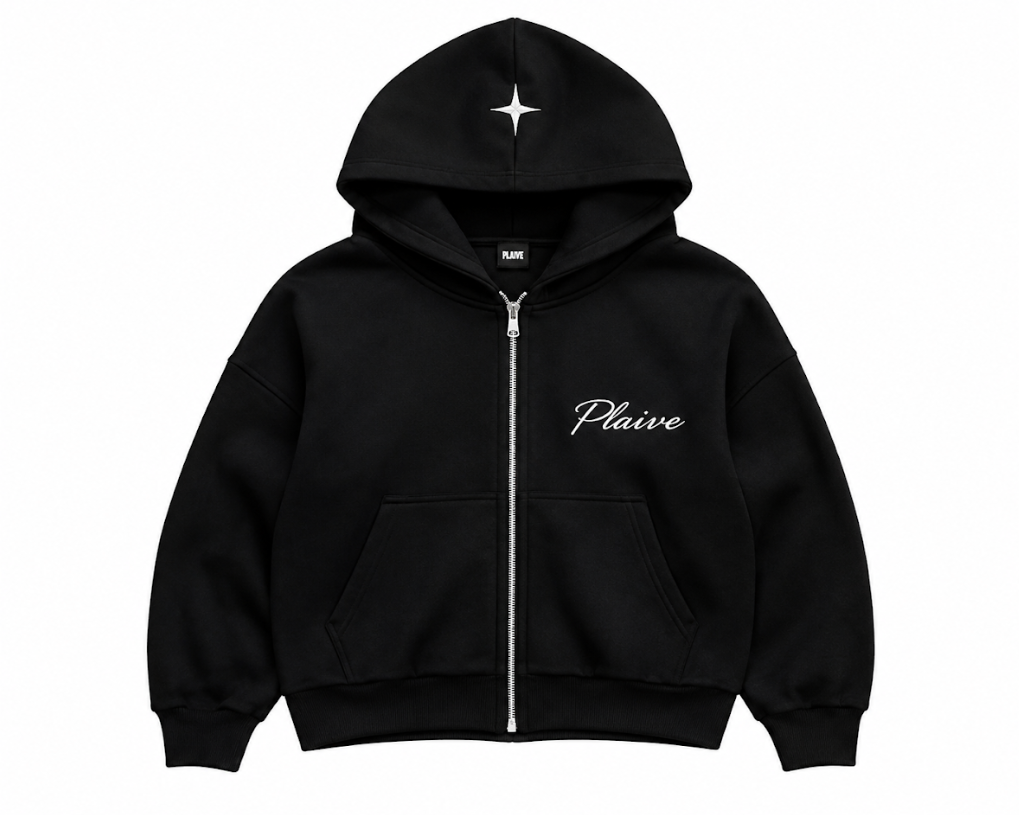 Sudadera con cremallera Plaive